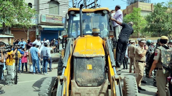 दो हफ्ते तक जहांगीरपुरी