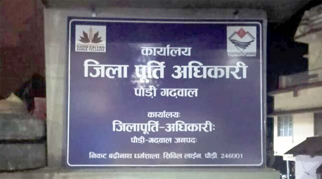 राशन कार्डों
